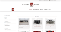 Desktop Screenshot of hartono-audio.com