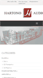 Mobile Screenshot of hartono-audio.com